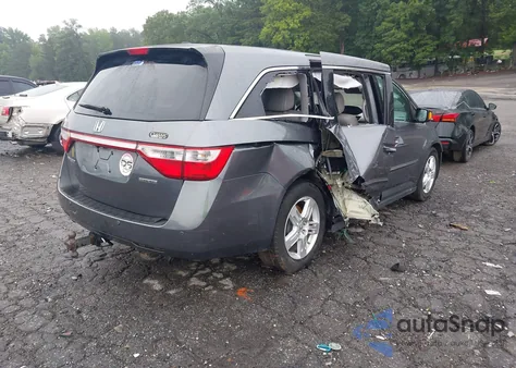 2012 Honda Odyssey Touring/Touring Elite из США, поврежденный, VIN 5FNRL5H92CB085119